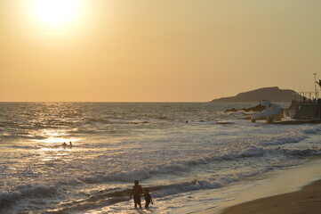 Naklejka premium mar y sol 2