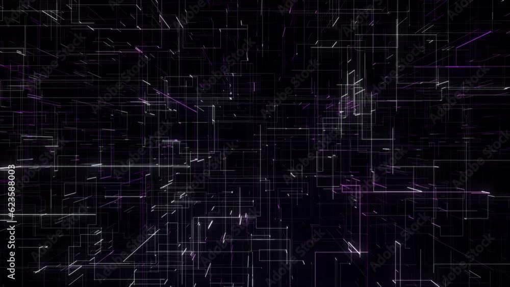 Poster purple global network fast mass link code backdrop. color signals media net concept seamless creativ