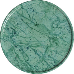 Top view of green marble outdoor