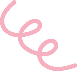 Abstract brush stroke vector. Abstract shape.