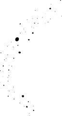 Abstract dot splashes. Abstract cutout shape. 