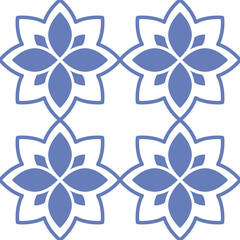 Vector. Seamless mediterranean geometric pattern, ornamental swatches. Talavera template. Portuguese Azulejo. Turkish decoration. Moroccan mosaic. Spanish porcelain. Ceramic dishes, folk ornament.