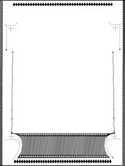 Beautiful vintage goth like frame 