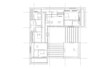 house plan blueprint