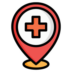 Obraz premium pin, map, locations, maps and location, placeholder, navigation, gps, Pointer, place, position, travel, location pin, map point, map location