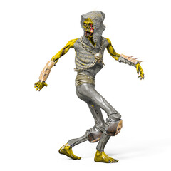 zombie is looking back