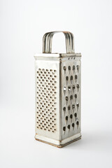 Metal grater. Isolated on white background
