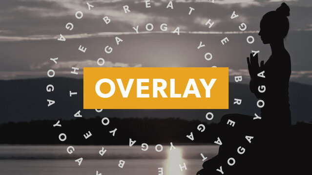 Circles Text Overlay Titles