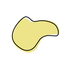 Amoeba organic blob shape