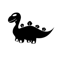 Dinosaur silhouette 