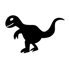 Dinosaur silhouette 