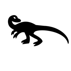 Dinosaur silhouette 