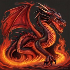 fire dragon