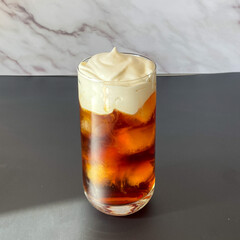 Whipped Cream Iced Coffee