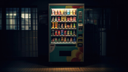 Vending machine display - obrazy, fototapety, plakaty