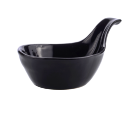 Black spoon transparent png