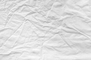 white cloth background soft wrinkled fabric pattern and surface