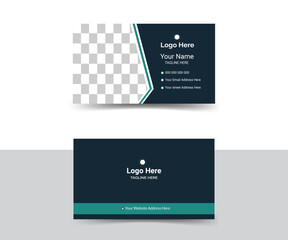 Creative and modern business card design template 