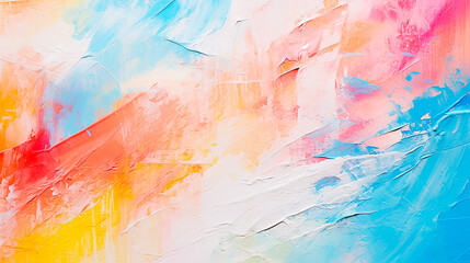 Pastel Color Texture Background Painting - Generative AI