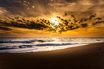 atardecer