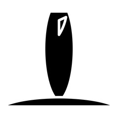 Surfing board icon
