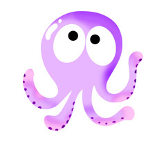 octopus cartoon character