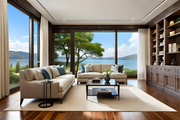 A Tranquil Living Room