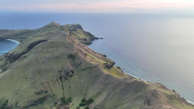 The volcanic island of Gili Banta, not far from Komodo National Park, is surrounded by healthy coral reefs. This beautiful area of Indonesia is known for its astounding marine biodiversity.