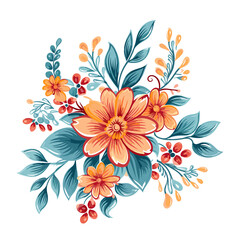 flowers, TShirt Design , graphic design, Generative Ai