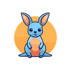 Kangaroo Cute, TShirt Design , graphic design, Generative Ai