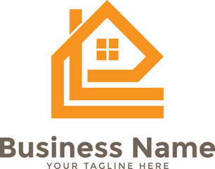 Modern real estate and construction logo design templates, real estate vector logo, building logo