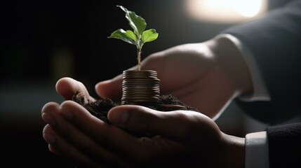 Business money economy theme background