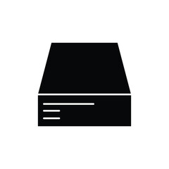 hardware computer icon. solid icon