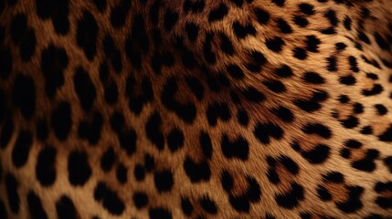 Fototapeta na wymiar leopard fur texture