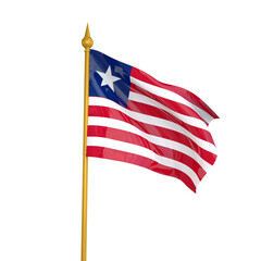 Liberia Flag