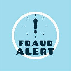 fraud alert warning background keep yourself safe from cyber spam