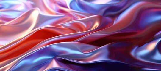 Obraz premium abstract background of smooth silk or satin with some smooth folds in it, Generative AI