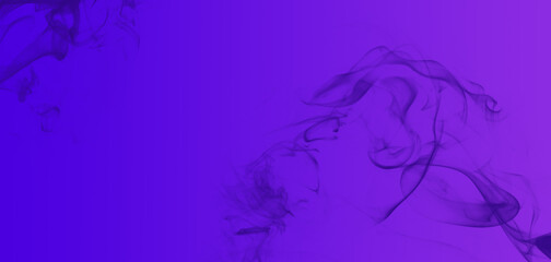 Fototapeta na wymiar Purple background with abstract smoke effect. Background for design, print and graphic resources.