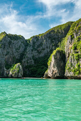 Naklejka na ściany i meble boat trip phi phi islands