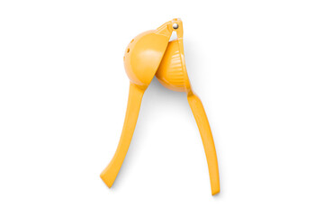 Open Citrus Squeezer Top Down Isolated with Transparent shadow