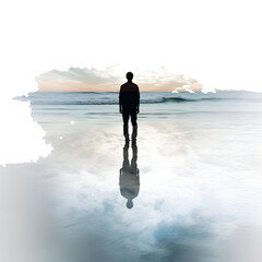 person on the beach