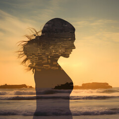 silhouette of a person