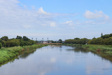 古利根川（埼玉県春日部市）