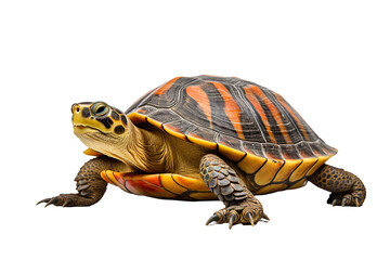 Obraz premium Sea turtle isolated white background PNG