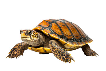 Obraz premium Sea turtle isolated white background PNG