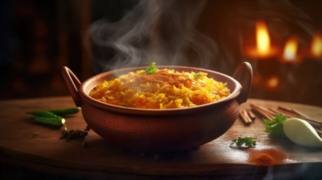 stew with vegetables Ai generative HD 8K wallpaper Stock Photographic Image
