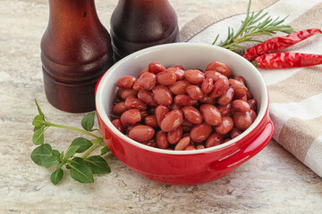 Red bean in tomato sauce