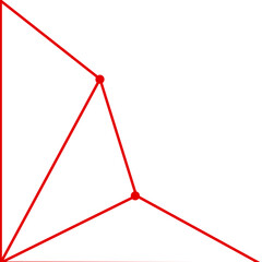 Corner Geometric Line Connection