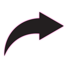 neon arrow icon