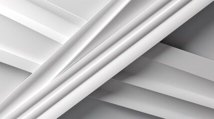 Obraz premium White luxury background with grey shadow diagonal